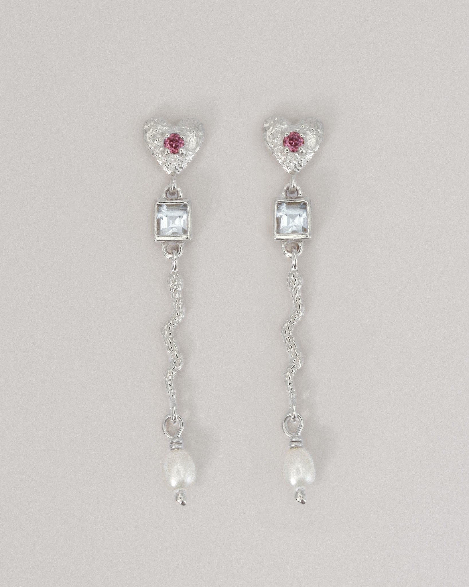 Seraphine Earrings Silver