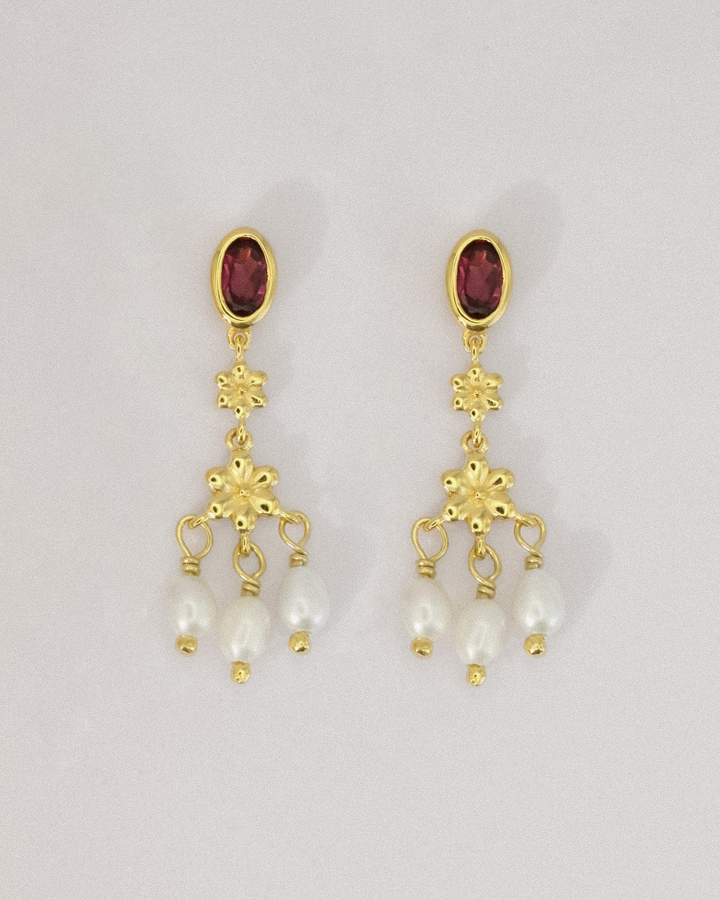 Fiora Earrings Gold