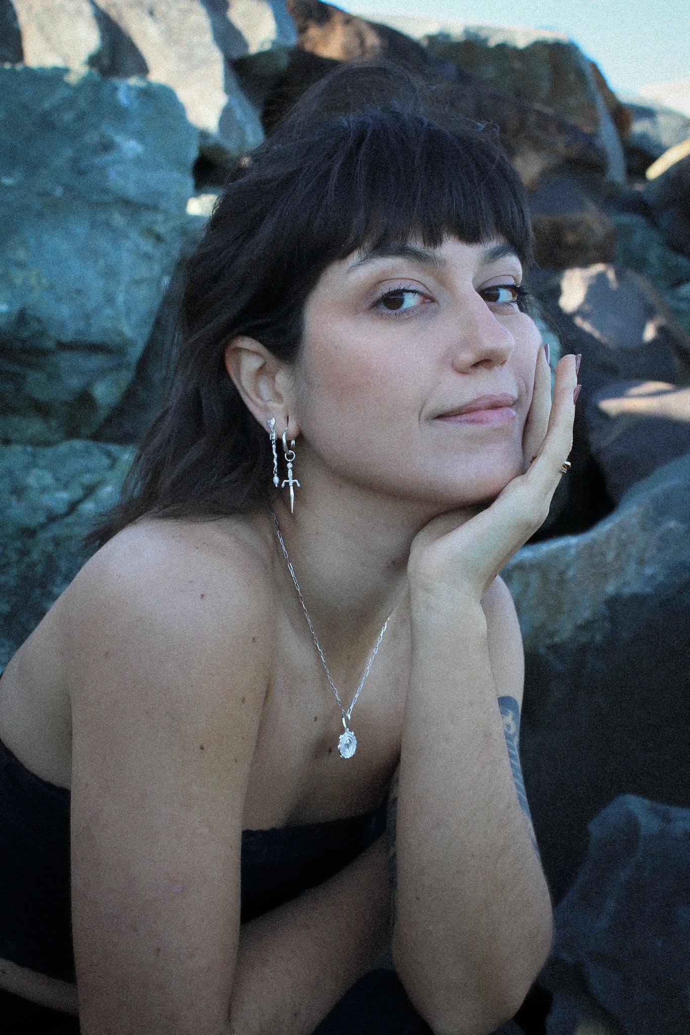 Seraphine Earrings Silver