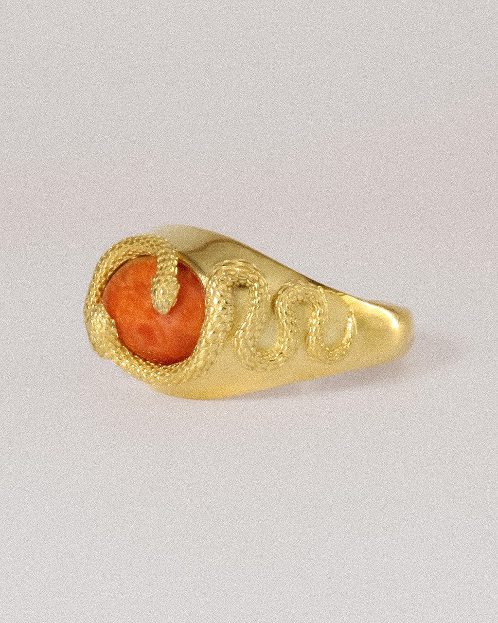 Serilda Ring Gold Sponge Coral