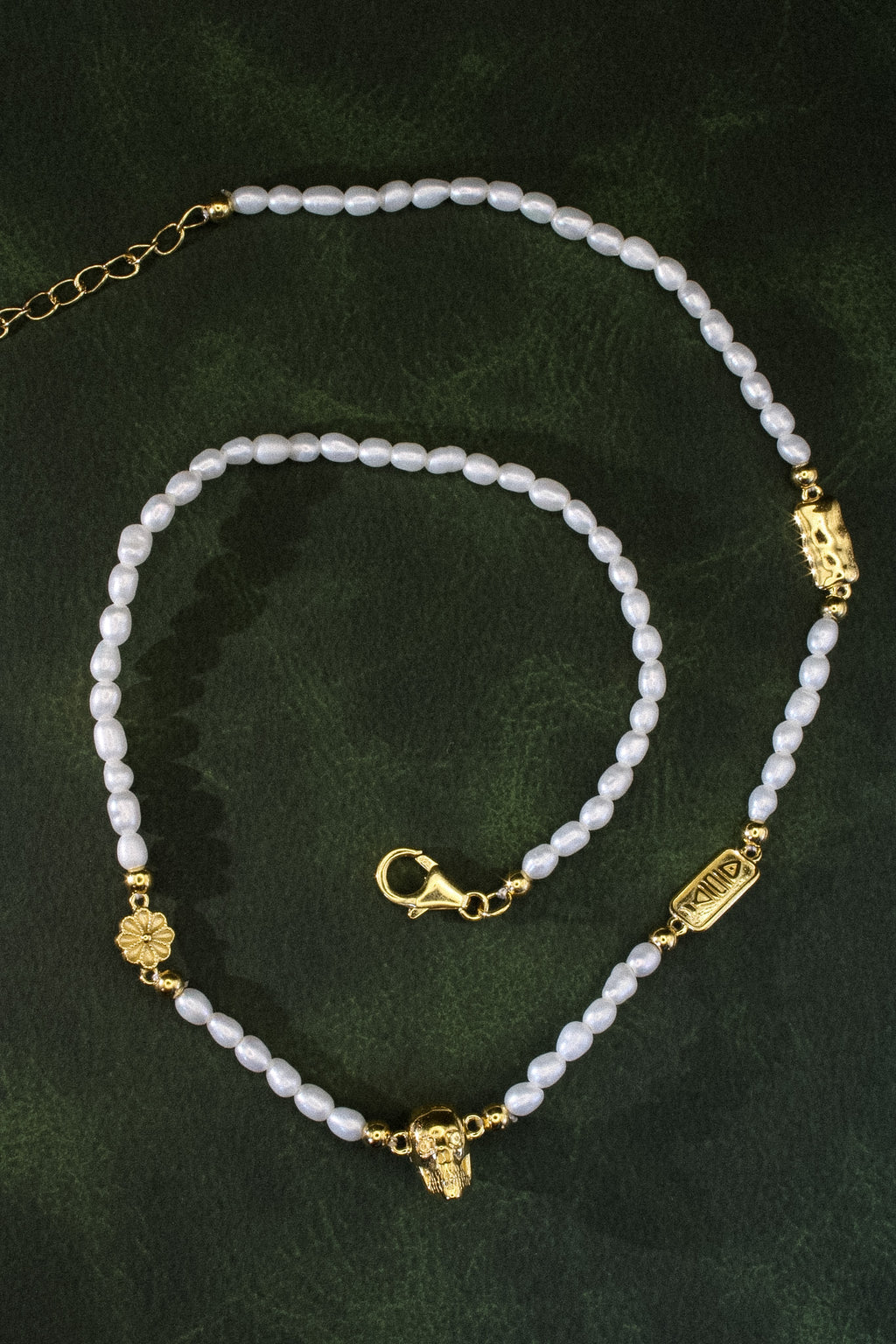 Ossa Pearl Necklace Gold