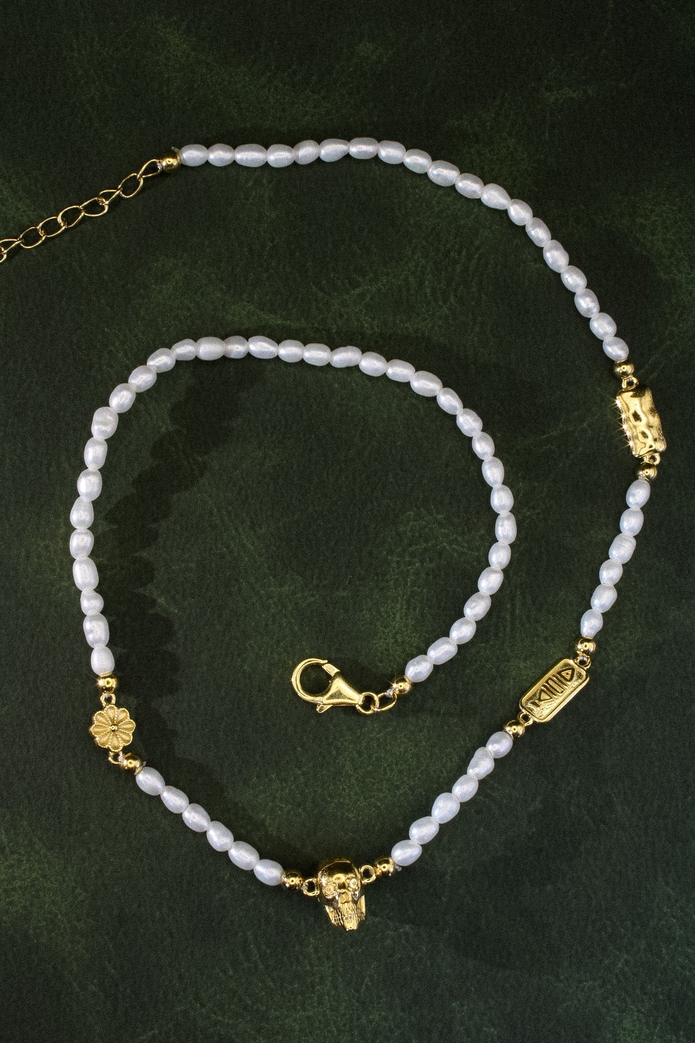 Ossa Pearl Necklace Gold
